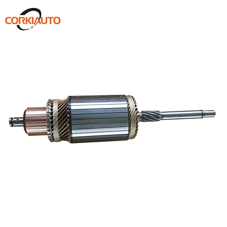 
2004004032 2004004033 IM166 131309 24V used on 368 Series fast delivery car starter motor armature 