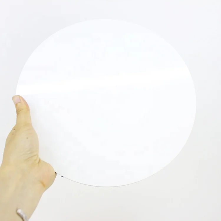 Round shape blank Sublimation MDF lovely girls photo frame for heat press