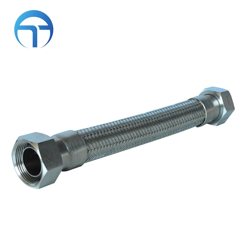 stainless steel corrugated and braided flexible metal hose