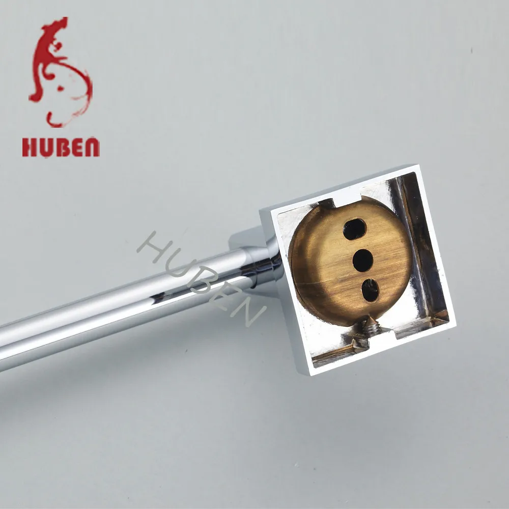 china supply bathroom brass single towel rail