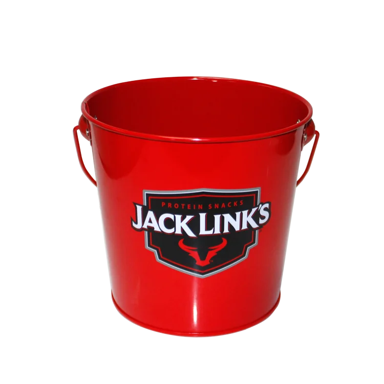 Wholesale Promotional Printing Eco-Friendly Beer Bucket Coolers Ice Bucket With Handle