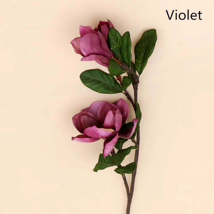 Wholesale party decorations DIY fake Private home public places hotel restaurant Occasion magnolia wedding flowers