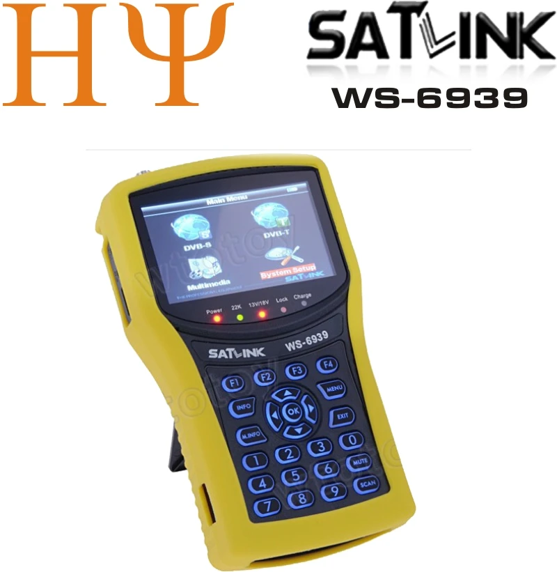 satlink ws6939 satlink WS-6939 dvb-s&dvb-t combo satellite finder satlink ws-6939 satellite terrestrial signal finder meter
