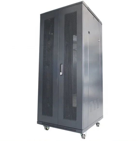 Bi-Fold Vented Door Front Network Cabinet for DELL. HP Servers