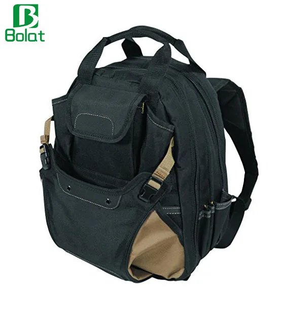 
Wholesale Custom Harden Professional Tool Backpack Tool Bag For Electricians 