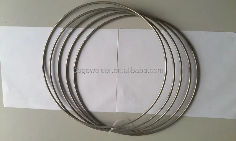 
Ring butt welding machine for filter bag cage 