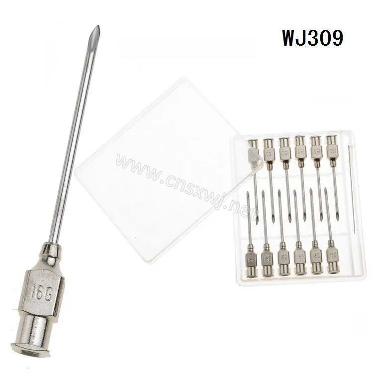 WJ309 Veterinary Syringe needle for animal . Injection SS Veterinary Needle