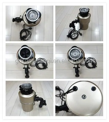 Household appliances  Large capacity 1.2L Food Waste Disposer 0.75HP Batch Feed Garbage Disposal BS-018