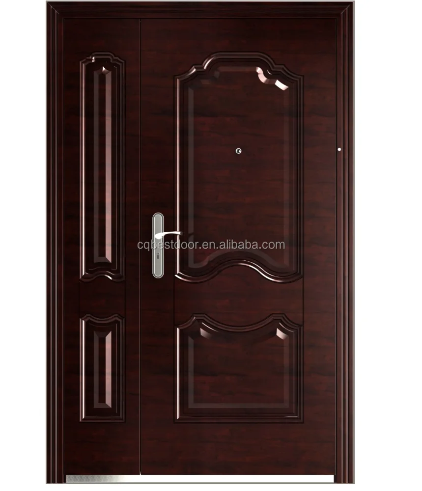 Steel security door