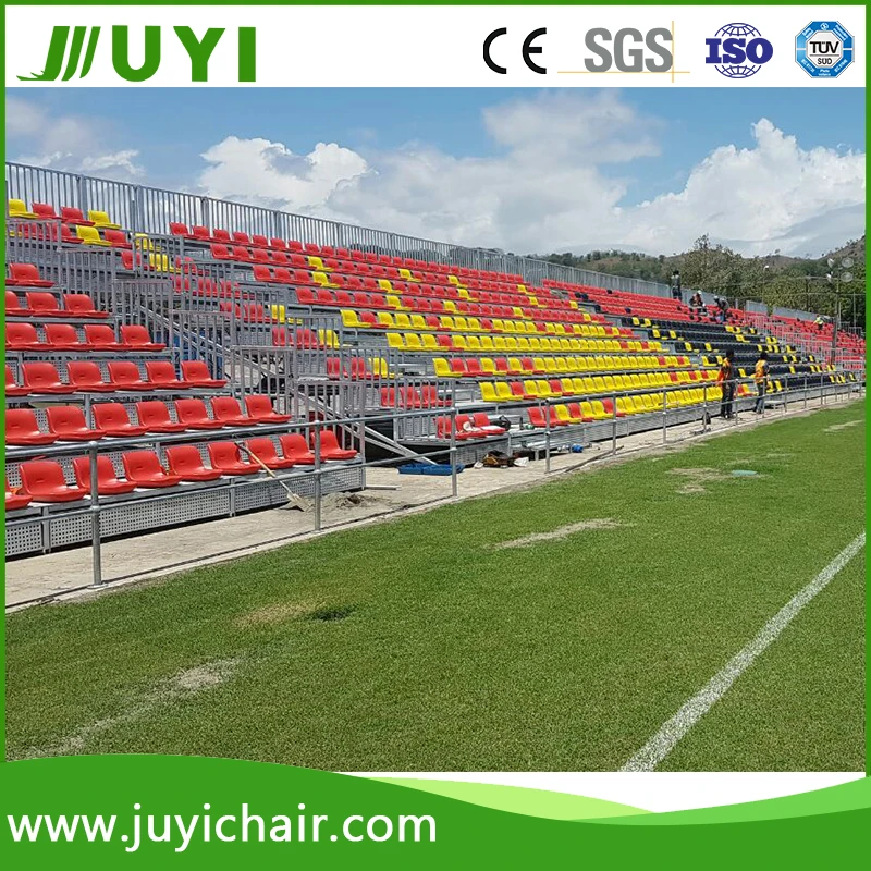 Outdoor Bleacher grandstand tribune seating system for gyms stadiums school sports