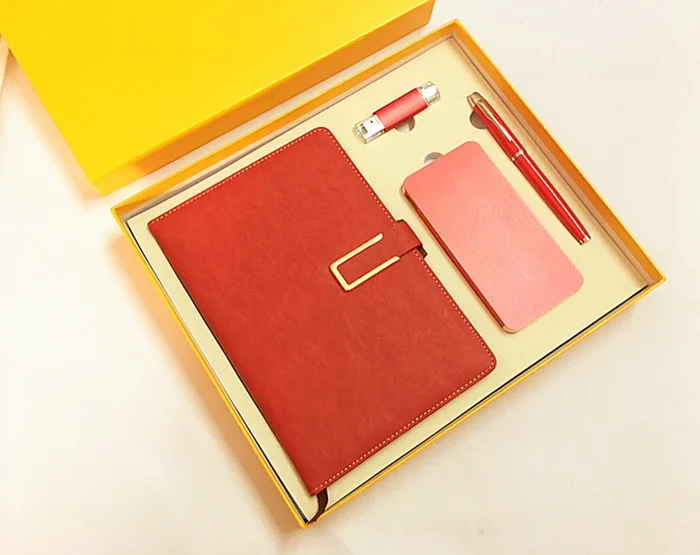  Роскошный подарочный набор из блокнота и ручки для деловых мужчин рекламный подарок <span style=