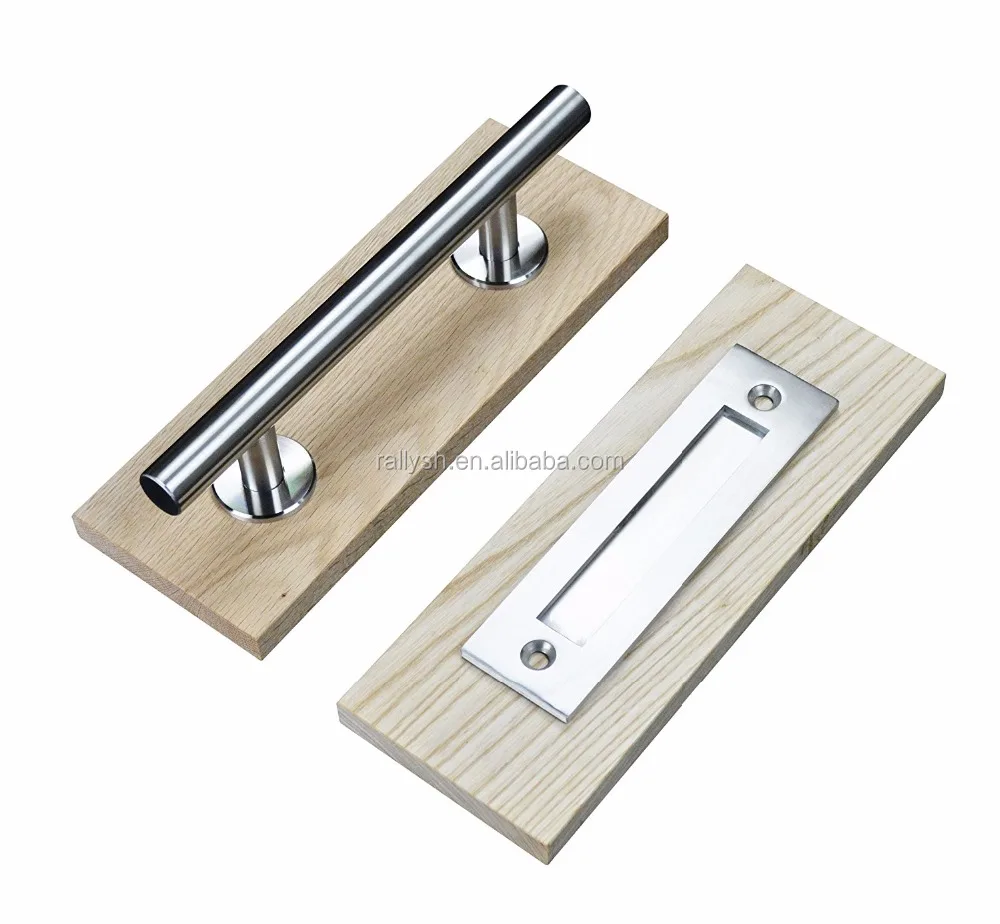 
stainless steel 304 door handle for glass/wood door 