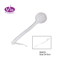 Пластиковая щетка с длинной ручкой, нейлоновая щетка для душа, ухода за кожей, очистки тела, ванной