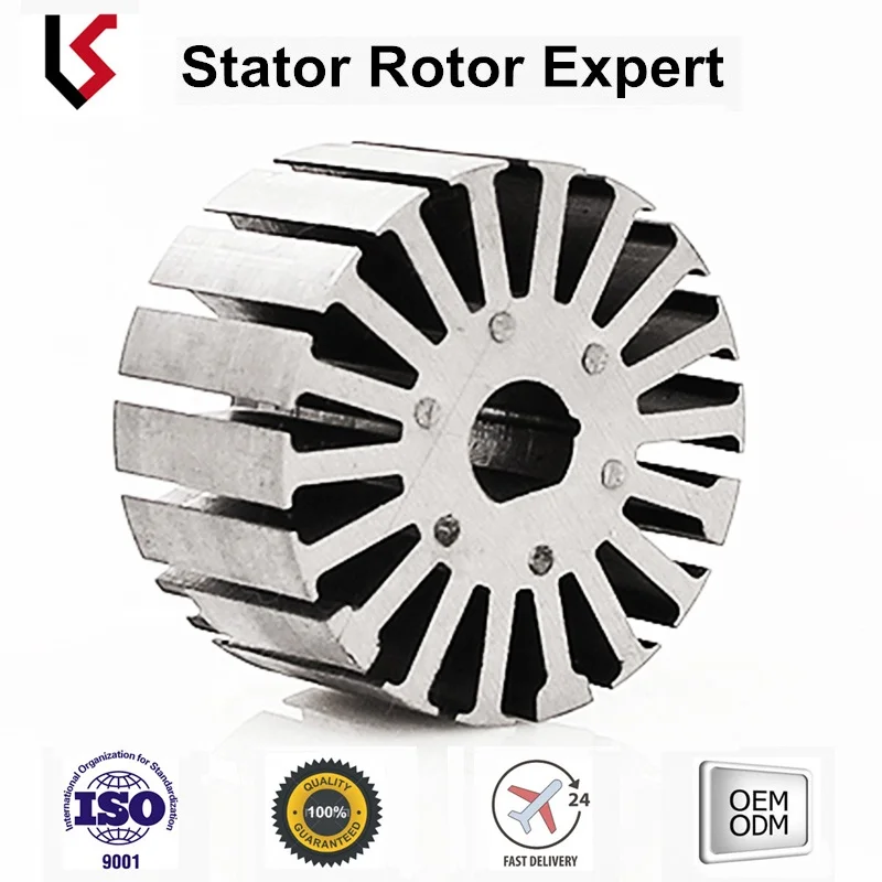 OD 45mm Lamination brushless rotor and stator customization size  motor parts