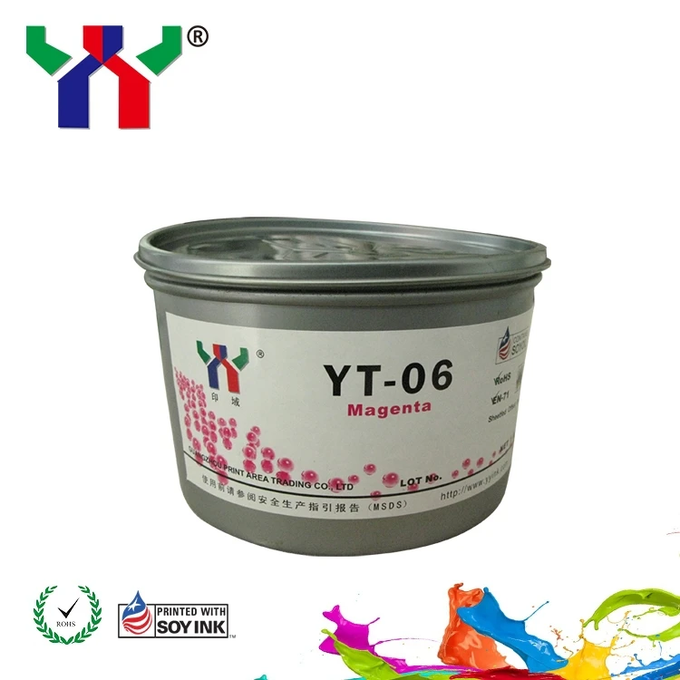 YT-06 Offset Melamine Soy Ink for MELAMINE Foil Paper