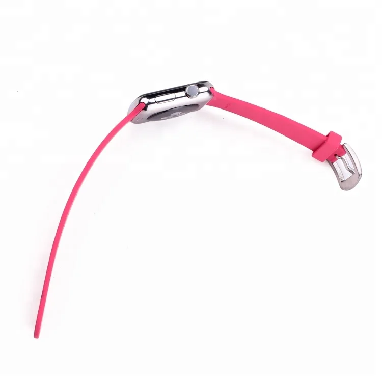 custom rubber strap for watch,24mm silicone watch strap