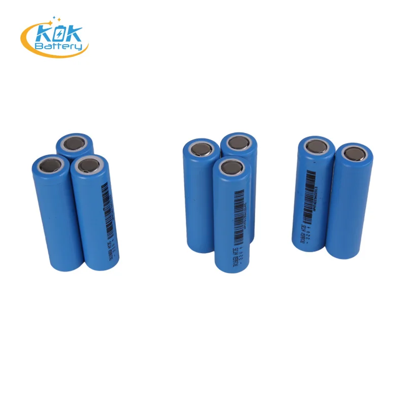 KOK POWER 2.2V 1.3Ah LTO Battery Lithium Titanate Oxide Battery LTO Cylindrical 18650 Fast Charge Lithium Battery