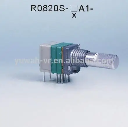 Двойной Банды линейных 50 К Ом Ротари 8 мм потенциометра переключатель