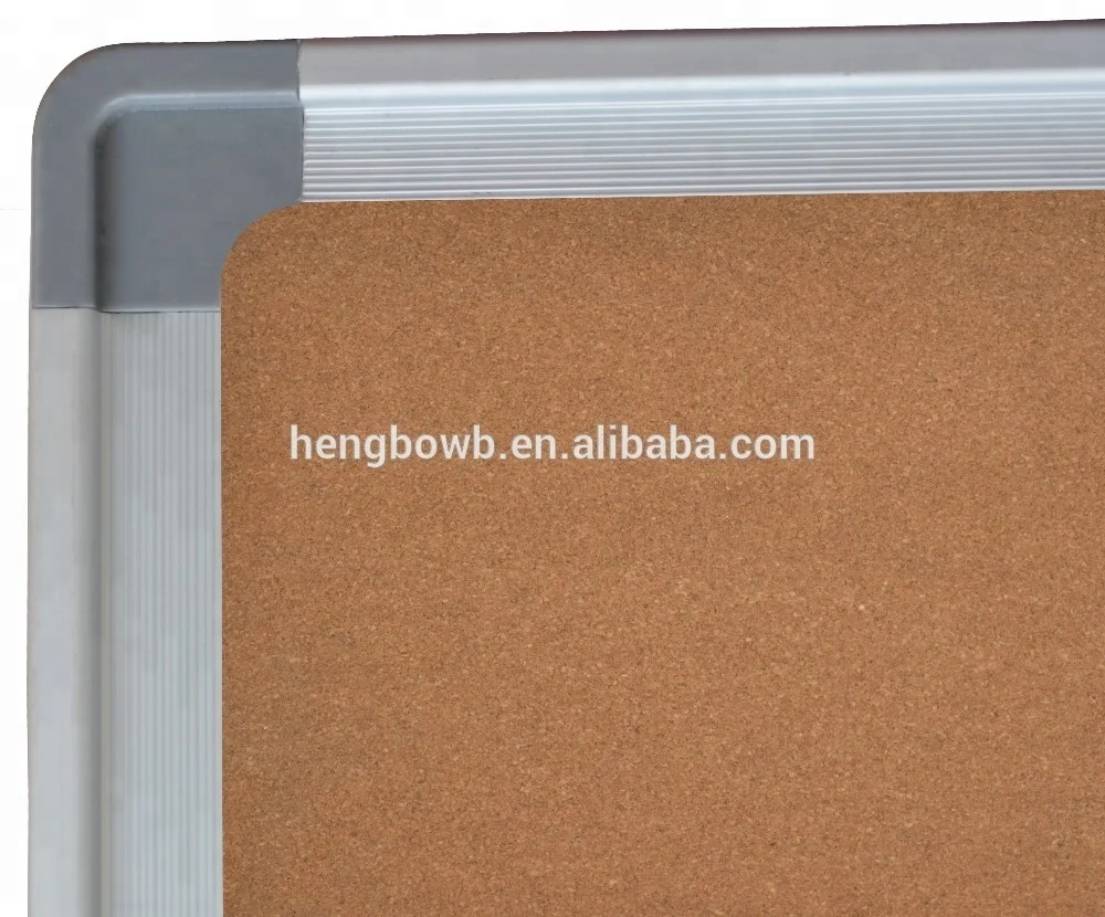 China supplier flexible and soft message bulletin cork board with accessories