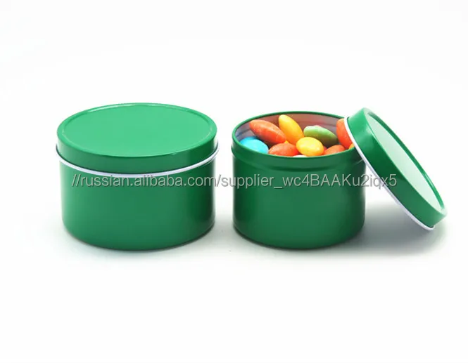 Очистить Окно Коробка Олова Косметический Пищевой Жести Консервных Банок