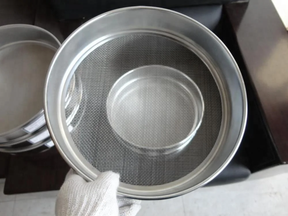 sand / stone / aggregate / soil stainless steel standard test sieves