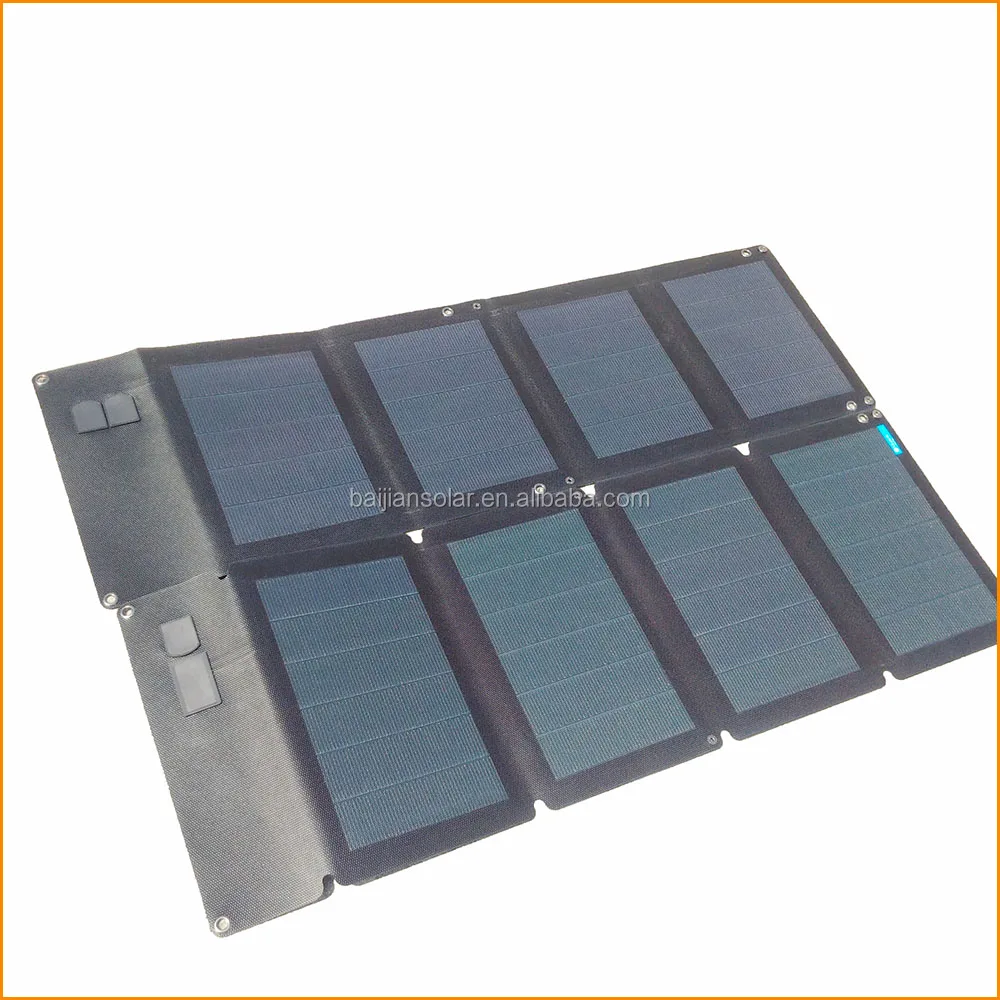 Flexible Solar Laptop Charger For Charging Laptop Emergency Battery Lighting