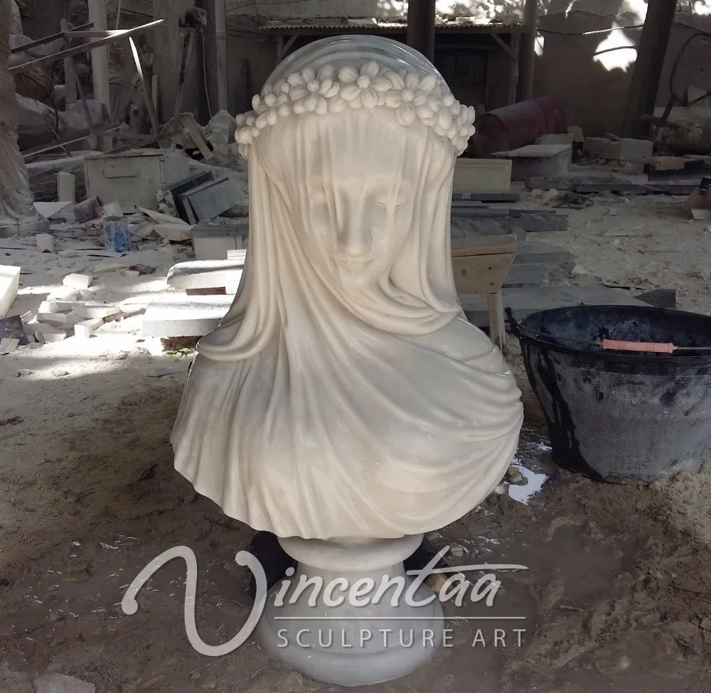  Home decor западной резной мраморный бюст
