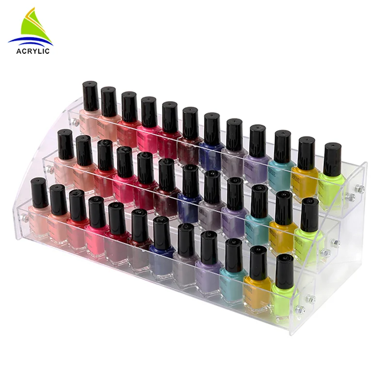 Wholesale Custom Acrylic Nail Polish Display Rack Stand