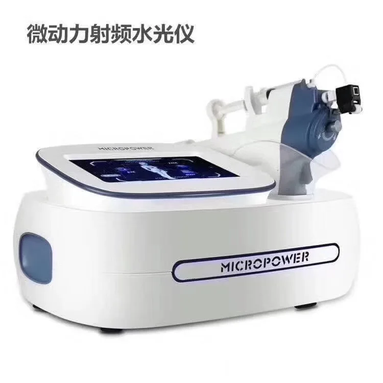 Radio Frequency Water Gun Micropower Meso Gun No Needle Mesotherapy Gun Water Injector Facial Beauty Machine