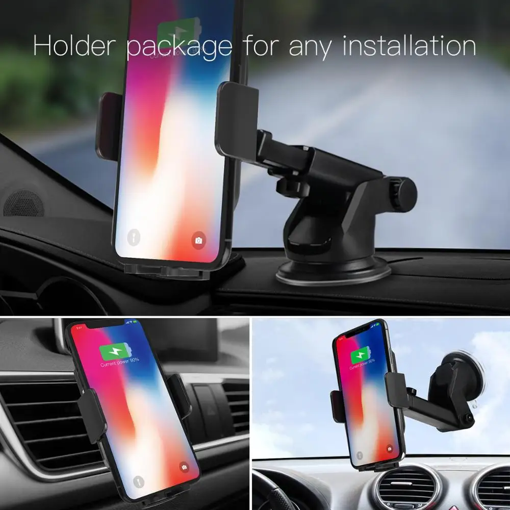 JAKCOM CH2 Smart Wireless Car Charger Holder Hot sale 2019 new arrivals cell phone accessories Wireless Charger