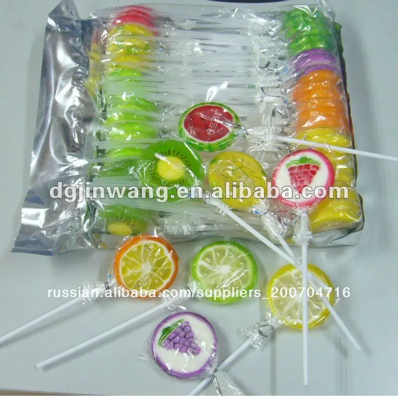 фрукты леденец на палочке 20g