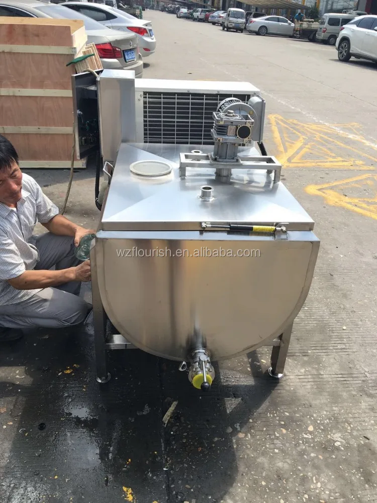 U Shape Milk Cooling Tank