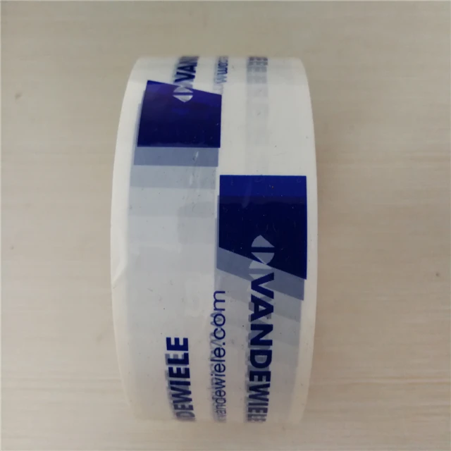 Custom Color Printed Packing Bopp Tape With Logo BOpp Acrylic Adhesive Package Shipping Carton Sealing Tape