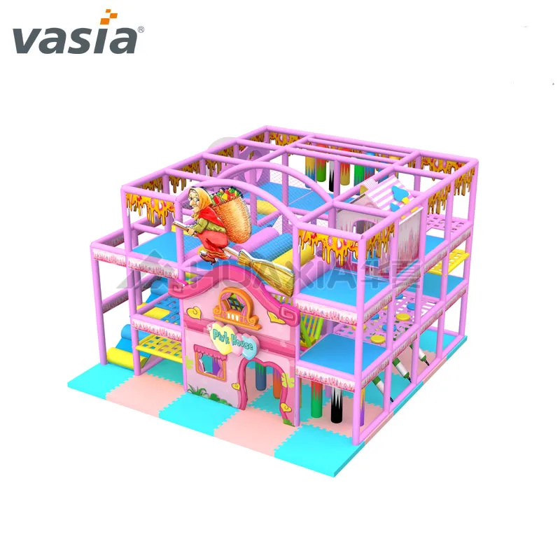 Vasia Современная тема джунглей детский тренажерный зал крытая игровая площадка игры