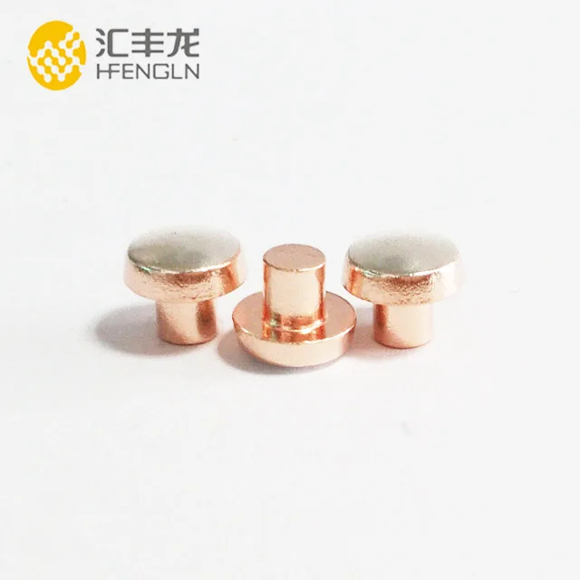 Manufacturer Motor Micro Electrical Contact Point Bimetal Rivet