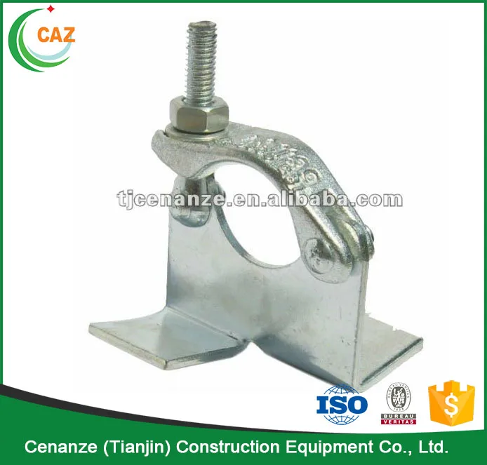 EN74 Types of Scaffolding Couplers Girder Coupler / Gravlock Coupler / Beam Clamp