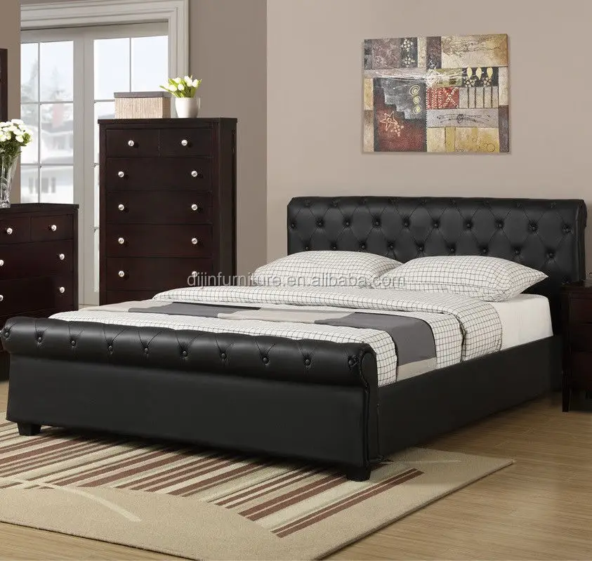 American classic sleigh bed/high quality Completely Couple bed