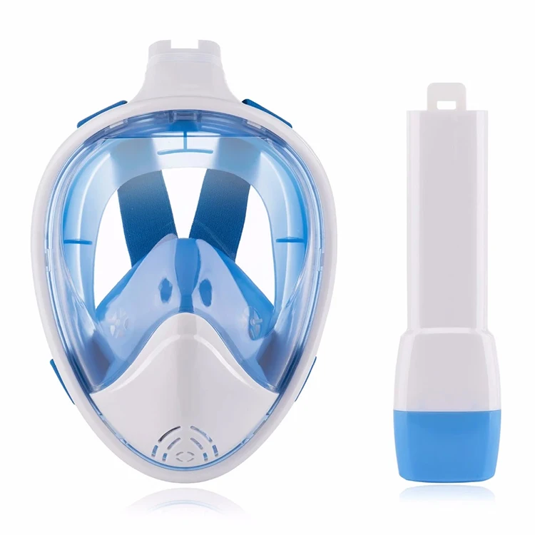 
Anti Fog and Anti Leak 180 View Full Face Diving Mask with Go Pro Mount 