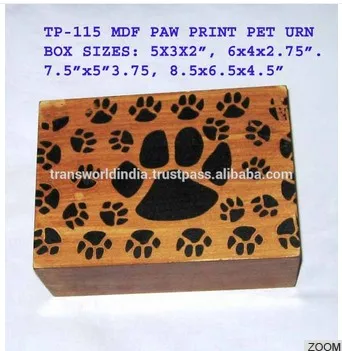 Manufacturer By India Wooden Pet Urn Available In Cheap Price