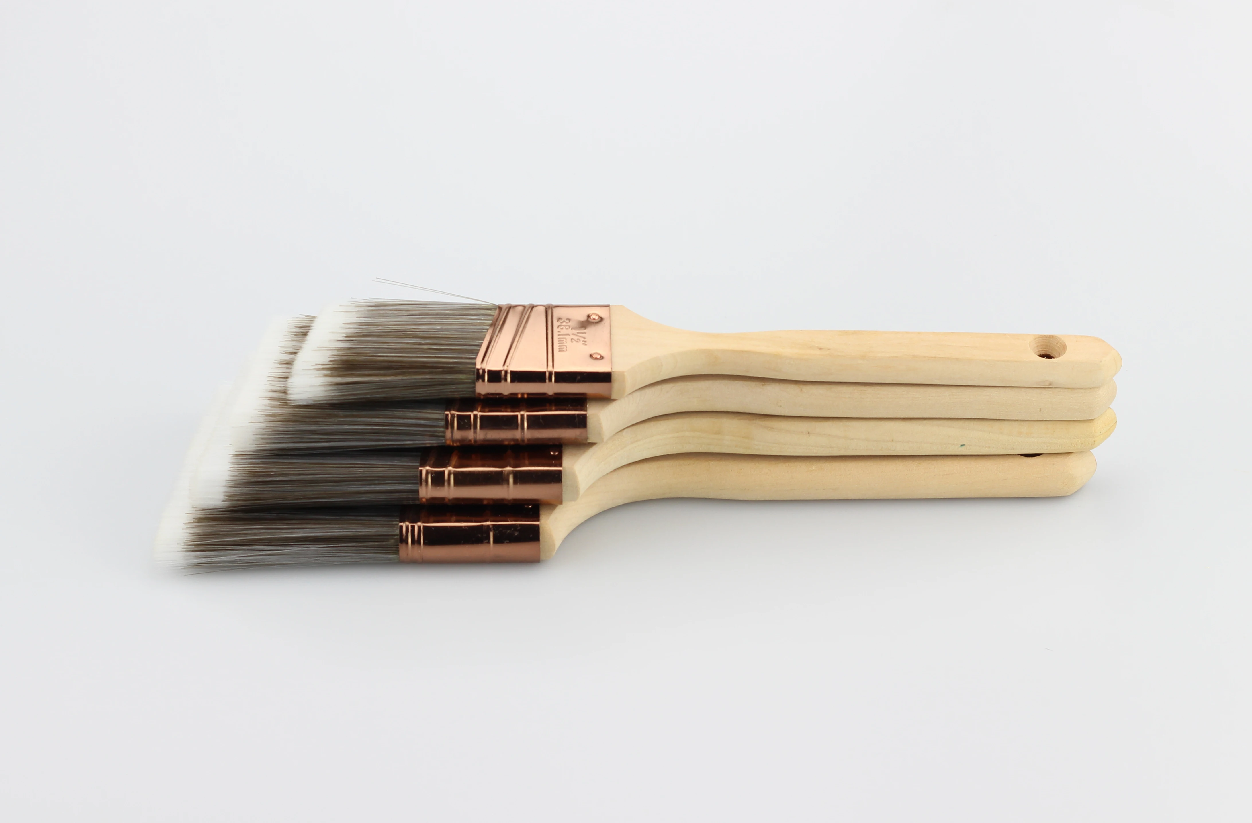 Direct China Manufacturer Wooden Paint Brush Handles Wall Painting brushes