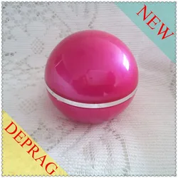 new ball shape 24k gold 50ml 1.7fl oz infused facial peeling gel bottle