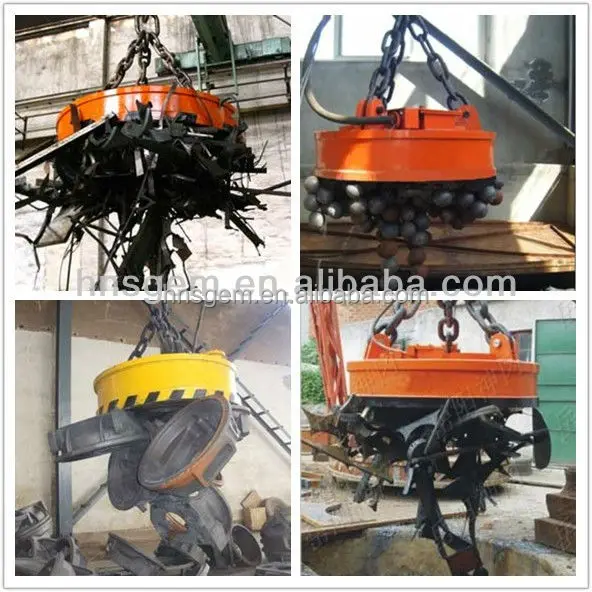Scrap Lift Magnet For Excavator Magnet