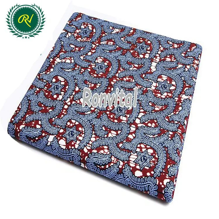 Item no.H443 Popular holland veritable real wax print fabric