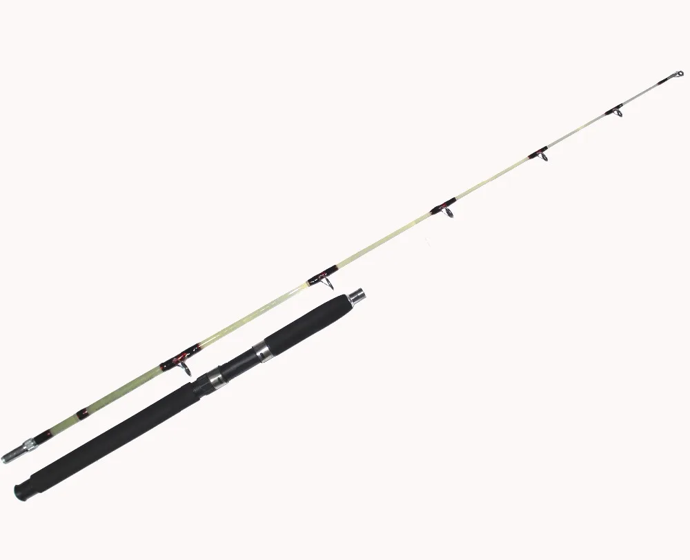 Solid fiberglass fishing rods for 1.8m 2 section spinning rod