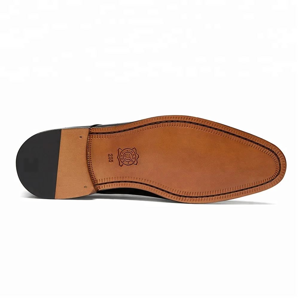 
Wholesale branded cooperated factory Derby shoes made by hands real leather 