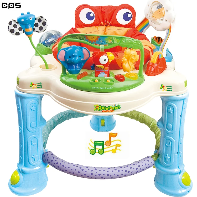  Безопасный высококачественный детский высокий стул для прыжков на южноамериканском рынке круглый джемпер