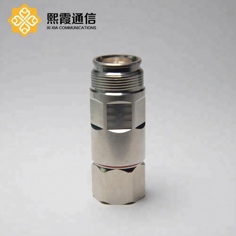 Соединитель rf 4,3-10 Mini DIN «Мама» для радиочастотного Кабеля 1/2 дюйма, гибкие кабельные провода, соединители