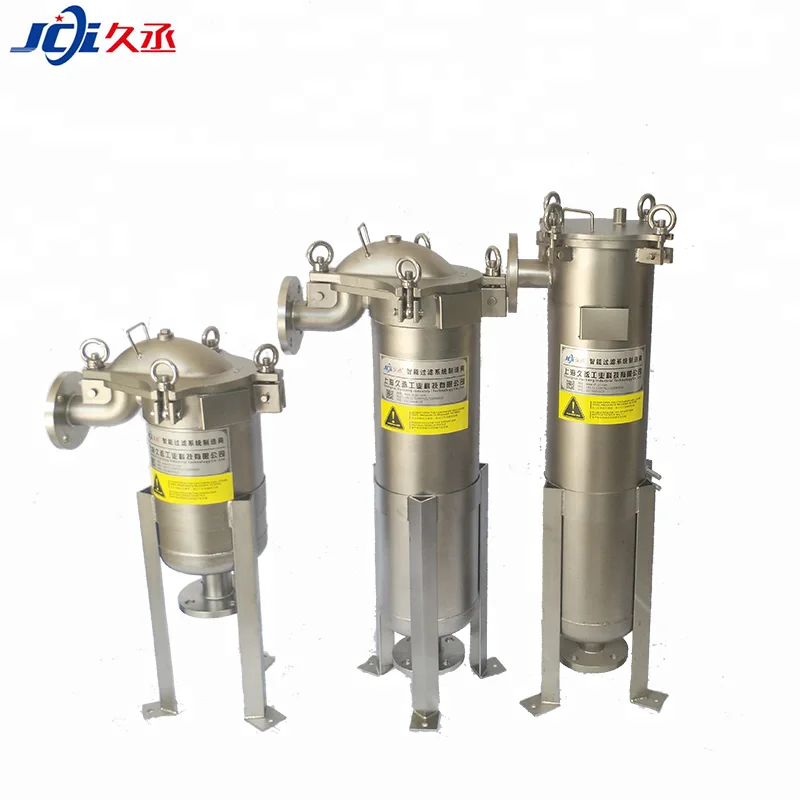 
Types of Cartridge Vegetable Oil Liquid Bag Filter Machine 