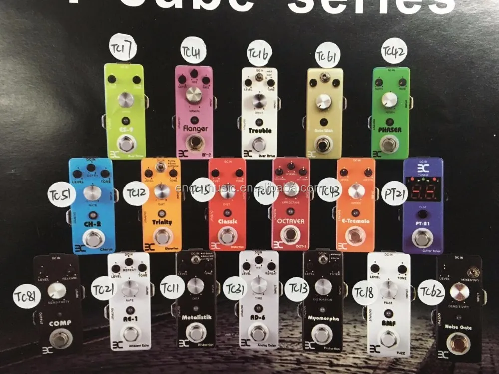 
 Фабричное производство, многофункциональная педаль эффектов, электронная педаль TC  