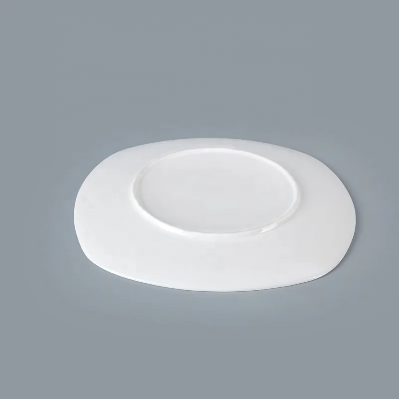 Customizable Super White Porcelain Square Platter